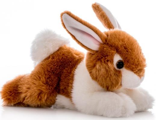 Мягкая игрушка Aurora Кролик плюш коричневый 28 см 300-01
