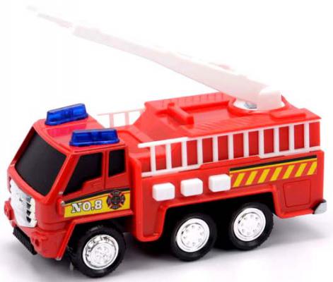 Машина Mighty Wheels Soma Пожарная красный 12 см со световыми и звуковыми эффектами