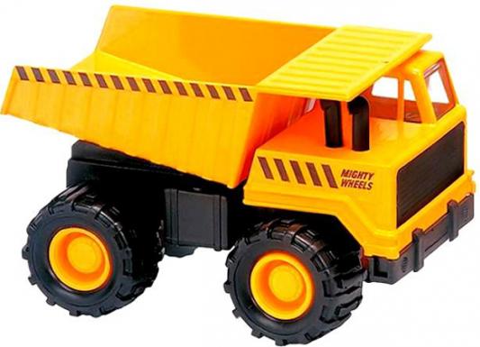 Самосвал Soma строительная техника Карьерный грузовик желтый 18 см