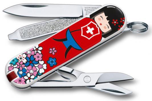 Нож перочинный Victorinox Classic LE2016 Kokeshi 0.6223.L1608 7 функций