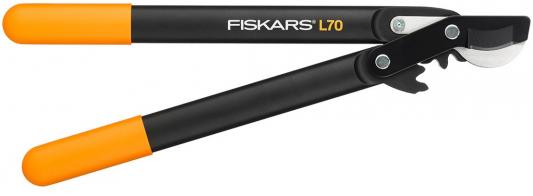 Сучкорез плоскостной Fiskars PowerGear L70 черный/оранжевый 112190