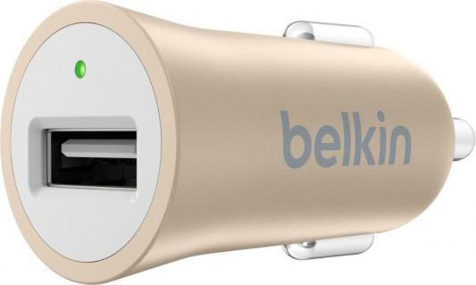 Автомобильное зарядное устройство Belkin F8M730btGLD USB 2.4А золотой
