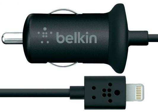 Автомобильное зарядное устройство Belkin F8J075btBLK 8-pin Lightning 2.1A черный