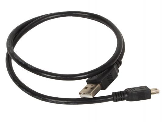 Кабель USB 2.0 AM-miniBM 0.6м 5pin ORIENT MU-206 черный
