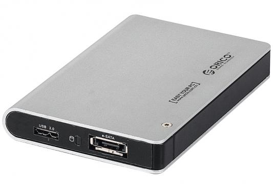 Внешний контейнер для HDD 2.5" SATA Orico 2598SUS3-SV USB3.0 серебристый
