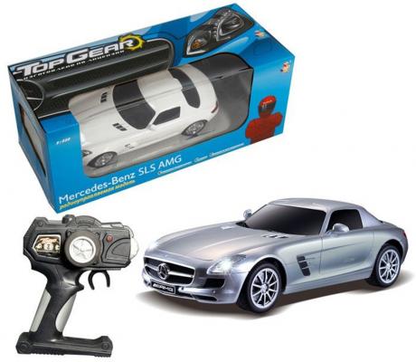 Машинка на радиоуправлении Top Gear Top Gear - Mercedes Benz SLS пластик от 4 лет цвет в ассортименте 1:18, свет, без заряд. устройства, Т56688