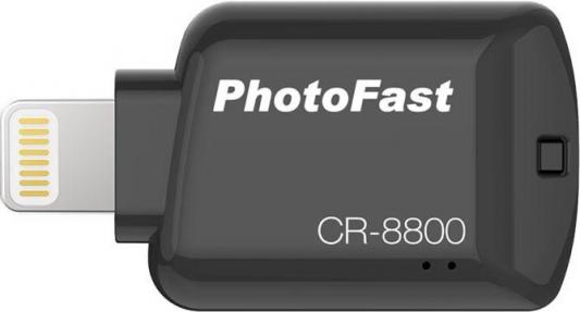 Картридер внешний PhotoFast iOS Card Reader CR-8800 черный