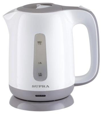 Чайник Supra KES-1724 2200 Вт белый серый 1.7 л пластик