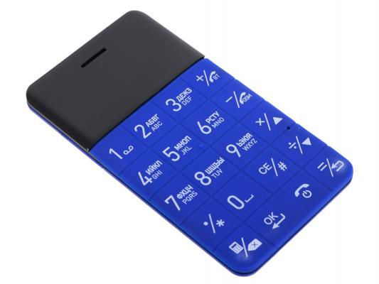 Мобильный телефон Elari CardPhone голубой 1.1" 0,8 Мб