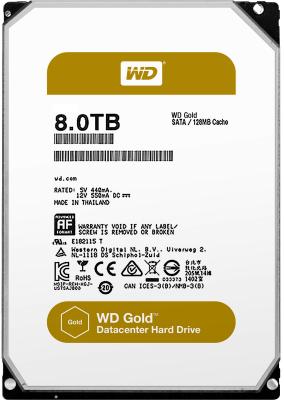 Жесткий диск 3.5" 8Tb 7200rpm Western Digital SATAIII WD8002FRYZ