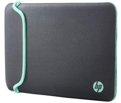 Чехол для ноутбука 14" HP Chroma Sleeve неопрен серый зеленый V1M56AA/V5C29AA