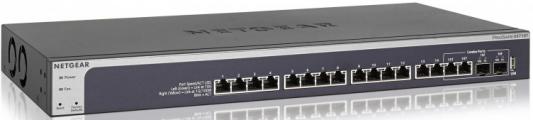 Коммутатор NetGear XS716T-100NES управляемый 16 портов 10/100/1000/10000Mbps
