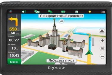 Навигатор Prology IMAP-5200 Навител 5" 480x272 microSD черный