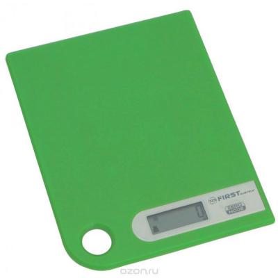 Весы кухонные First 6401-1 зелёный