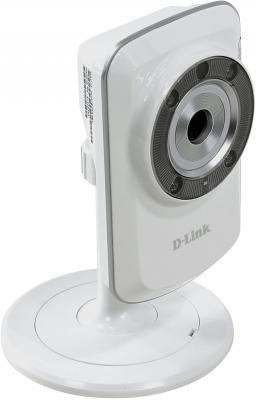 Камера IP D-Link DCS-933L/A2A CMOS 1/5" 640 x 480 H.264 MJPEG Wi-Fi RJ-45 LAN белый