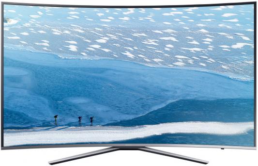 Телевизор Samsung UE55KU6500UXRU серебристый