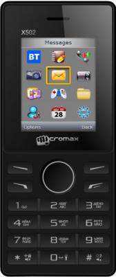 Мобильный телефон Micromax X502 черный
