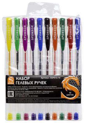 Набор гелевых ручек SPONSOR SGP01S/10 10 шт разноцветный