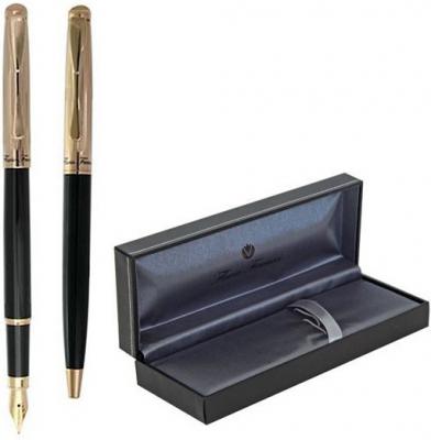 Перьевая ручка поворотная Flavio Ferrucci Sindaco Gold 2 шт FF-BF5002set* +Шариковая ручка, позолоченные детали и колпачок