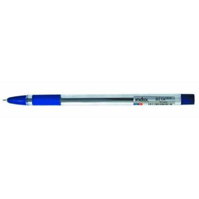 Шариковая ручка Index BETA GRIP синий 0.7 мм IBP348/BU