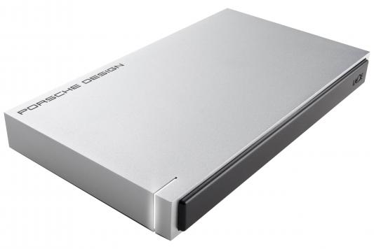 Внешний жесткий диск 2.5" USB3.0 1Tb Lacie Porsche Design STET1000400 серебристый