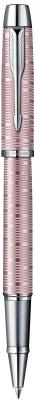 Ручка-роллер Parker IM Premium Pink Pearl CT черный F S1906773