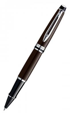Ручка-роллер Waterman EXPERT Deep Brown CT черный 0.4 мм WAT-S0952260 WAT-S0952260