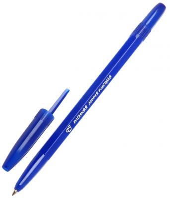 Шариковая ручка СТАММ Тонкая линия письма синий 0.7 мм РК20