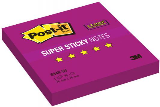 Бумага с липким слоем Post-it 90 листов 76x76 мм фиолетовый 654R-SV