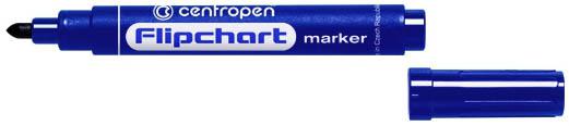 Маркер Centropen FLIPCHART 2.5 мм синий 8550/1С