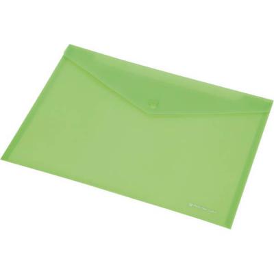 Папка-конверт на кнопке FOCUS, ф.220x110 мм, розовый, материал PP, 120 л., плотность 160 мкр 0410-0037-13