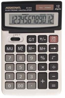 Калькулятор настольный Assistant AC-2316 12-разрядный  AC-2316