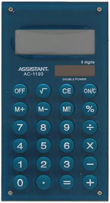 Калькулятор карманный Assistant AC-1193Mareno 8-разрядный