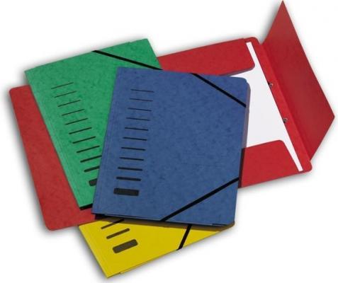 Папка на резинках картонная, ф.А4, на 200 листов, красная 24007-01