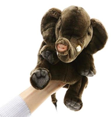 Мягкая игрушка слон Hansa 4040 плюш текстиль коричневый 24 см 4567