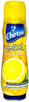 Освежитель воздуха CHIRTON LIGHT AIR Сочный лимон, 300 мл, сухое распыление 645620