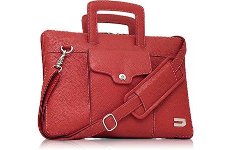 Чехол для ноутбука MacBook Air 13" Urbano Leather Handbag кожа красный UZRBA-04