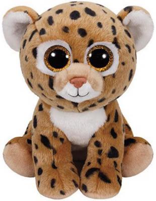 Мягкая игрушка леопард TY Freckles искусственный мех коричневый 15 см