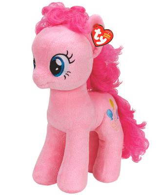 Мягкая игрушка пони TY Пони Pinkie Pie 20 см розовый плюш синтепон 41000
