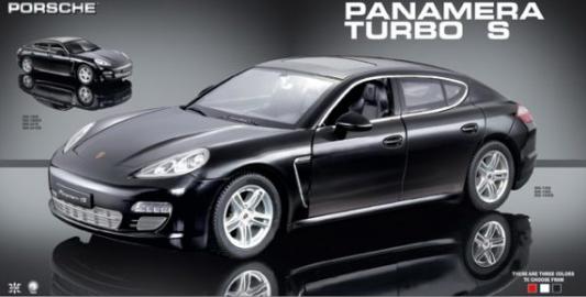 Машинка на радиоуправлении GK Racer Series 1 : 18 Porsche Panamera Turbo S черный от 6 лет пластик 866-1806