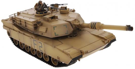 Танк на радиоуправлении VSP US M1A2 Abrams пластик от 14 лет желтый 628432