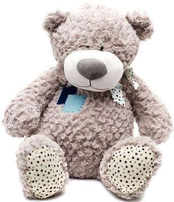 Мягкая игрушка медведь MAXITOYS МИШКА ЖОРИК текстиль серый 70 см 4612735100045