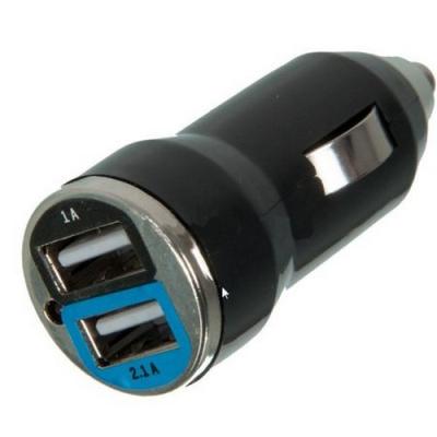 Автомобильное зарядное устройство Wiiix UCC-2-11 2 х USB 2А черный