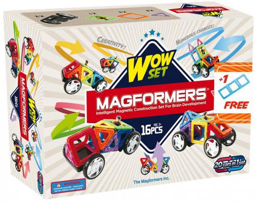 Магнитный конструктор Magformers Wow set 16 элементов 63094/707004