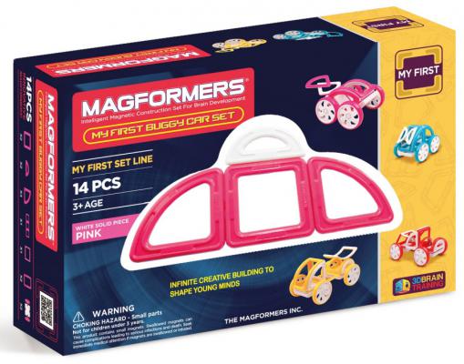 Магнитный конструктор Magformers My First Buggy 14 элементов 63147/702008