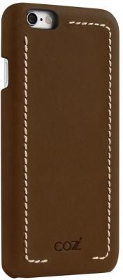 Накладка Cozistyle Leather Wrapped Case для iPhone 6S Plus коричневый CLWC6+012