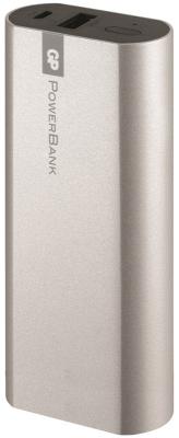Портативное зарядное устройство GP Portable PowerBank 1C02AWE 2600mAh USB белый/серебристый