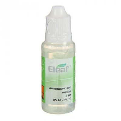 Жидкость для заправки электронных сигарет Eleaf Американский табак 6 mg 20 мл