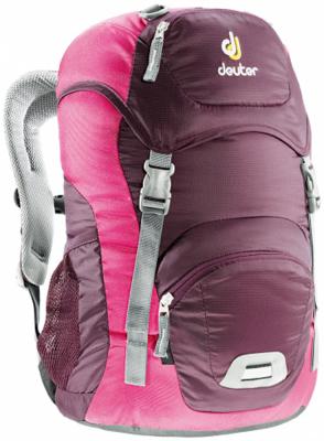 Школьный рюкзак Deuter JUNIOR 18 л бордовый розовый 36029-5509