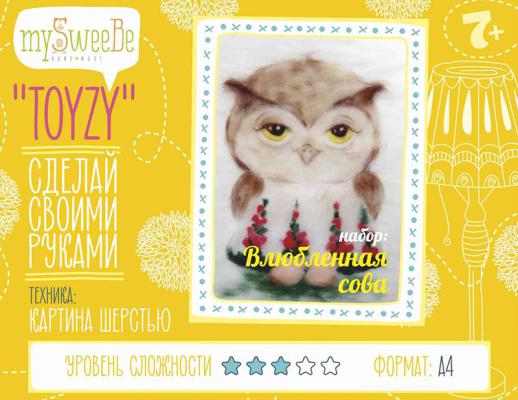 Набор для вязания Toyzy Влюбленная сова от 7 лет TZ-P027